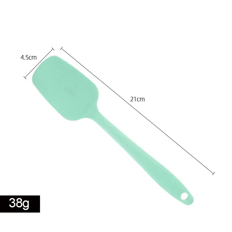 Rubber Spatula Heat Resistant Flexible Cooking Baking Silicone Spoon Spatula Scraper For Mixing Baking Serving Stirring Flipping