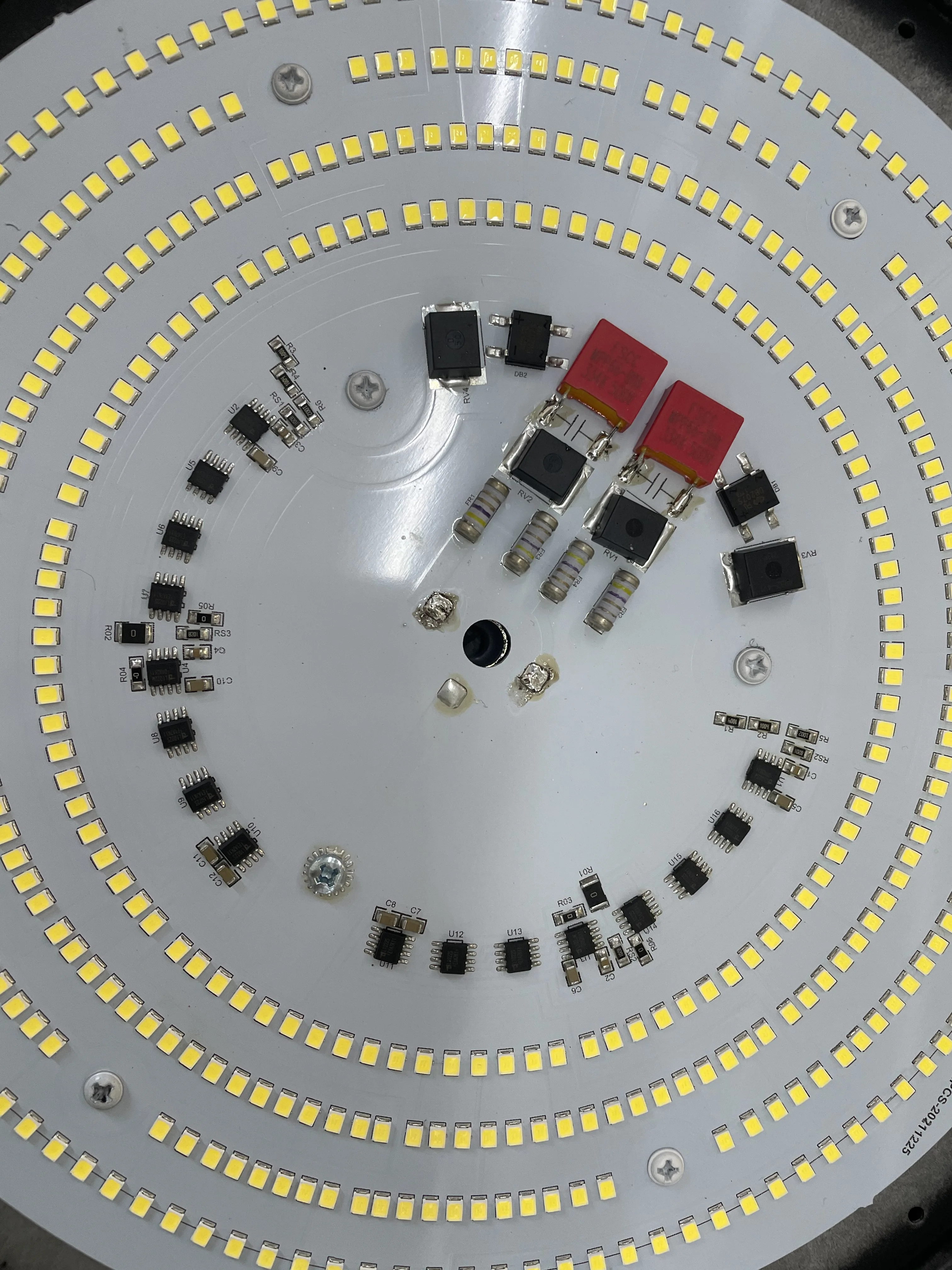 Super Bright UFO LED High Bay Lights 200W Waterproof Commercial Industrial Lighting  Warehouse DOB AC100-265V LED Garage Lamp