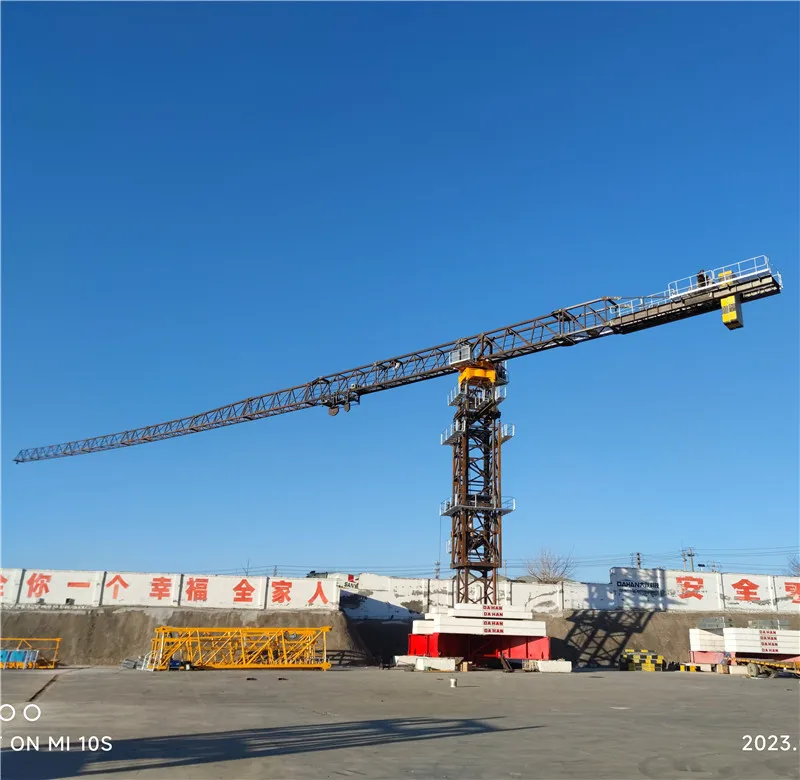 QTZ250 (H7520A-12D) famous brand electric  topless  tower crane