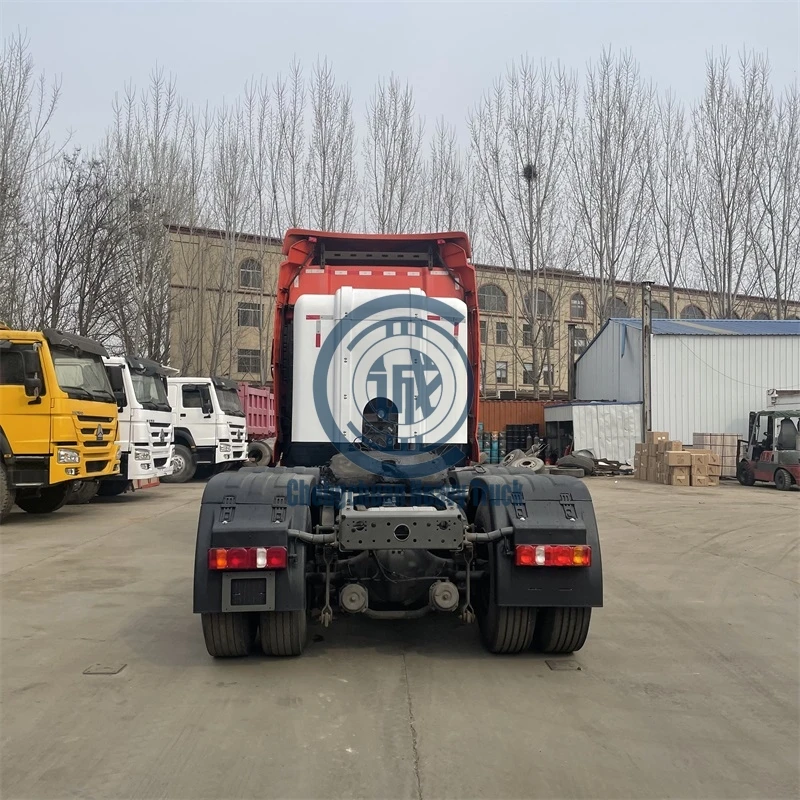 Good Condition Truck HOWO A6 A7 T7 6x4 CNG 430hp 440hp used truck 10 Tires tractor units SITRAK C7H Tractor Truck for sale