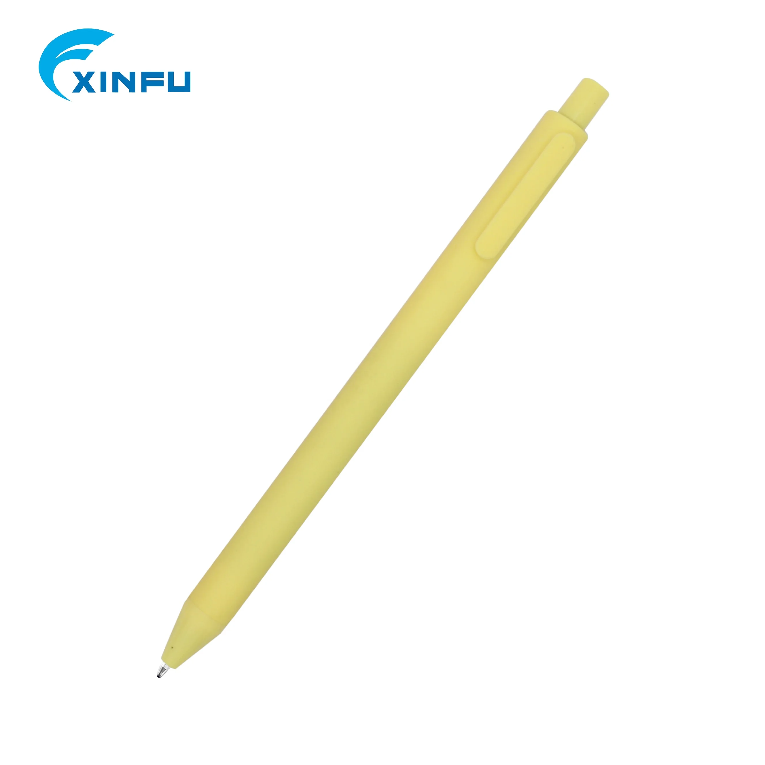 
Stationary plastic gel ink soft rubber pen best Selling Promotion wholesale ballpoint pen With Custom Logo 