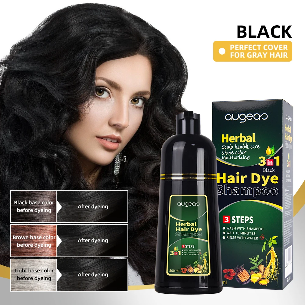 Hair color organic herbal natural permanent plant extract wholesale hair dye