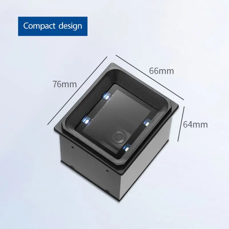 Сканер штрих-кода с подставкой USB проводной инвентарь 2D 1D сканеры QR-кода для компьютера POS матрицы медицинских данных ЕС GS-1