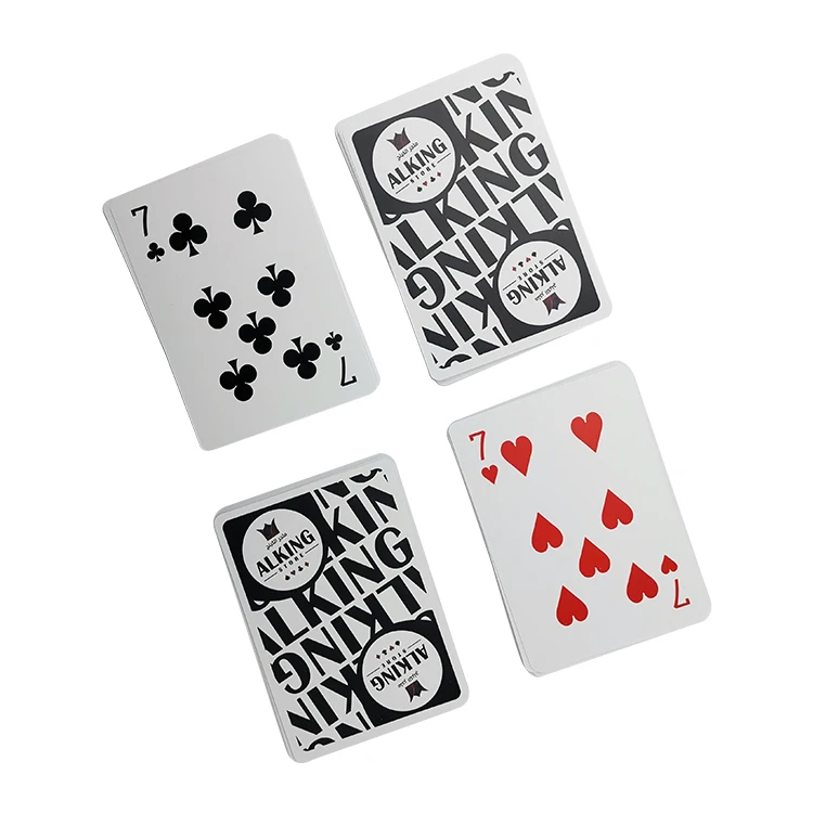 Custom Printed Wholesale PVC Plastic Board Game Printing Waterproof Poker Playing Card
