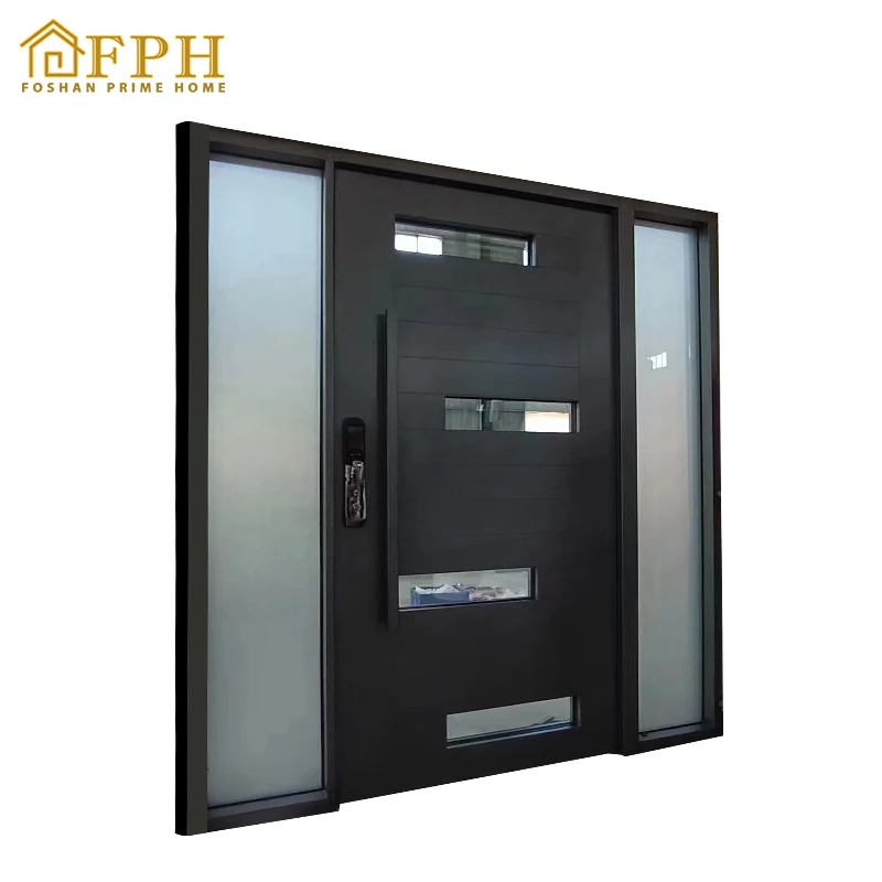 Luxury Modern Design External High Secure Exterior Front Door For Houses