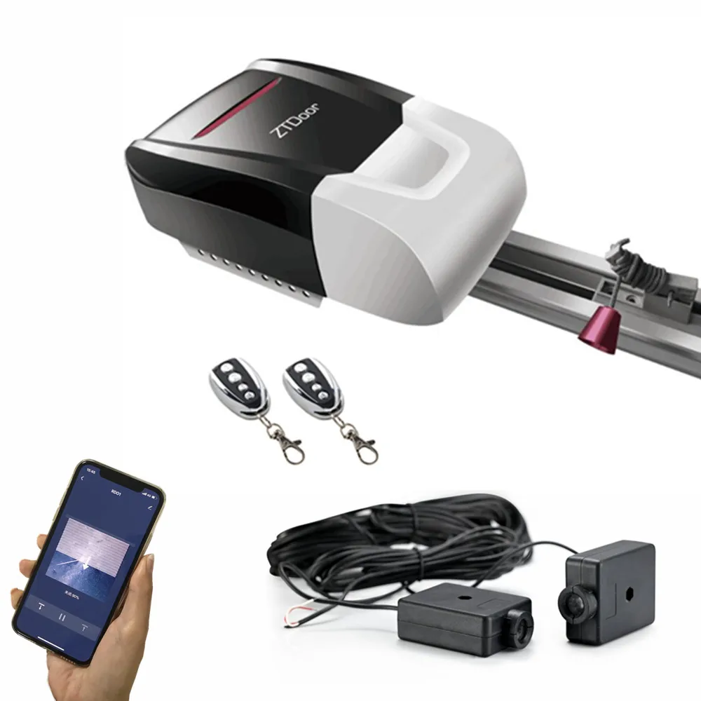 Смартфон с Wi-Fi управлением 1/2HP, 3/HP, рельсовый привод, Открыватель для гаражной двери