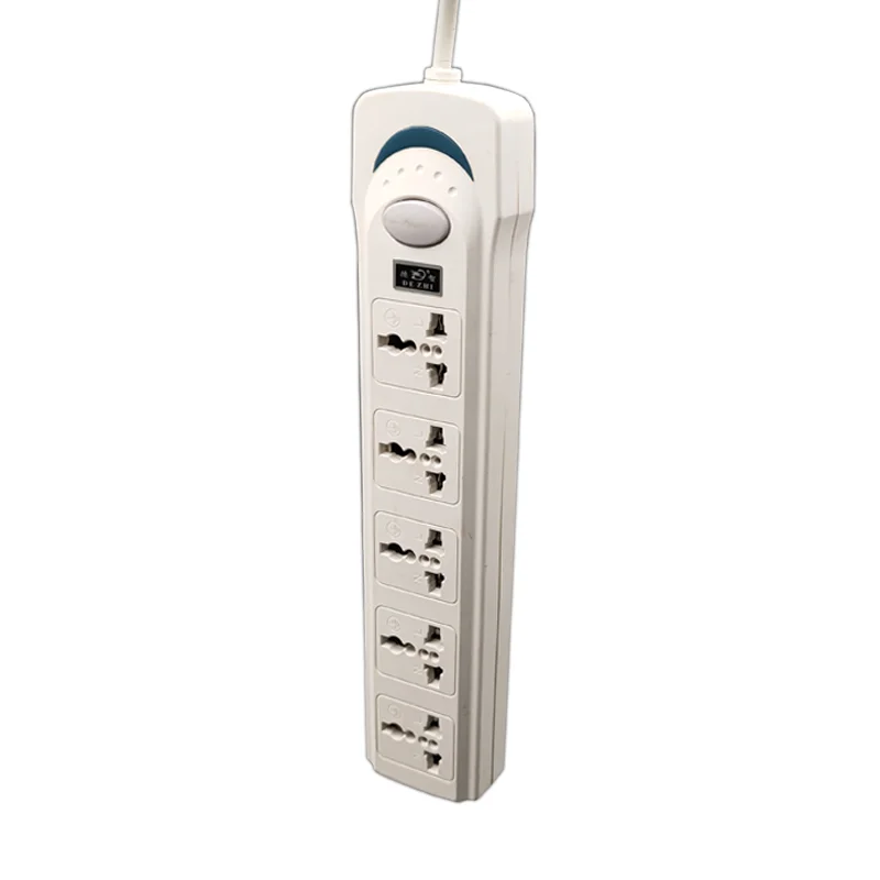 5 way switched socket electrical multi extension cord power extension outlet socket with switches