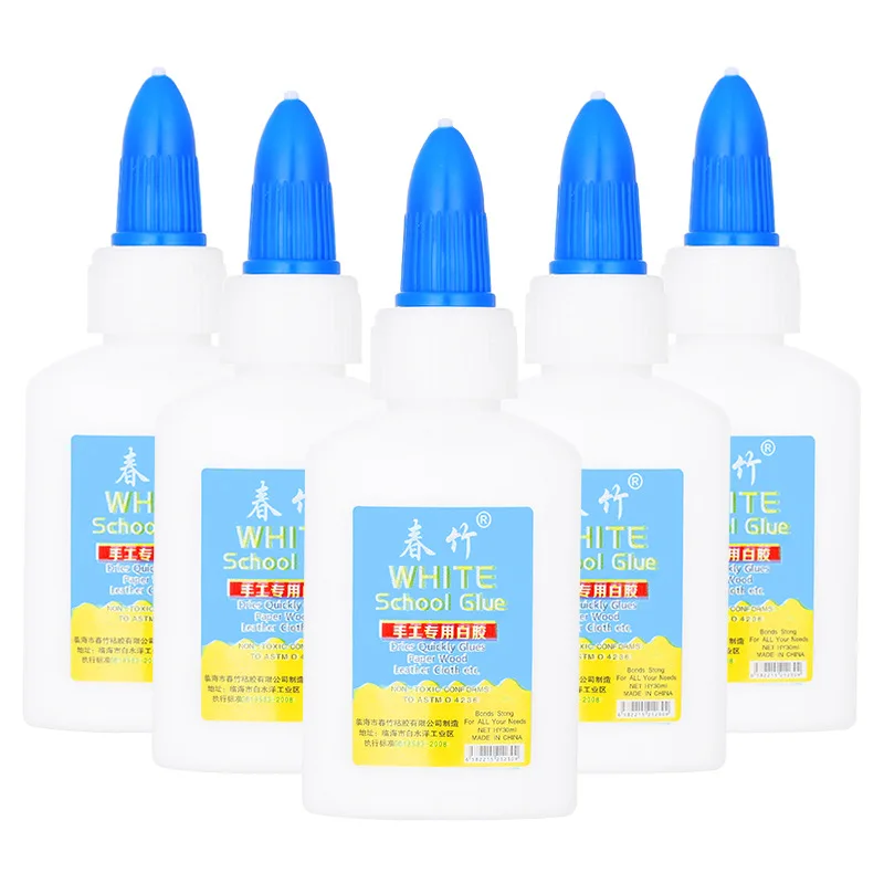 Factory Supply 30 ML 250 ML 500 ML DIY Hand Art White Color PVA Glue