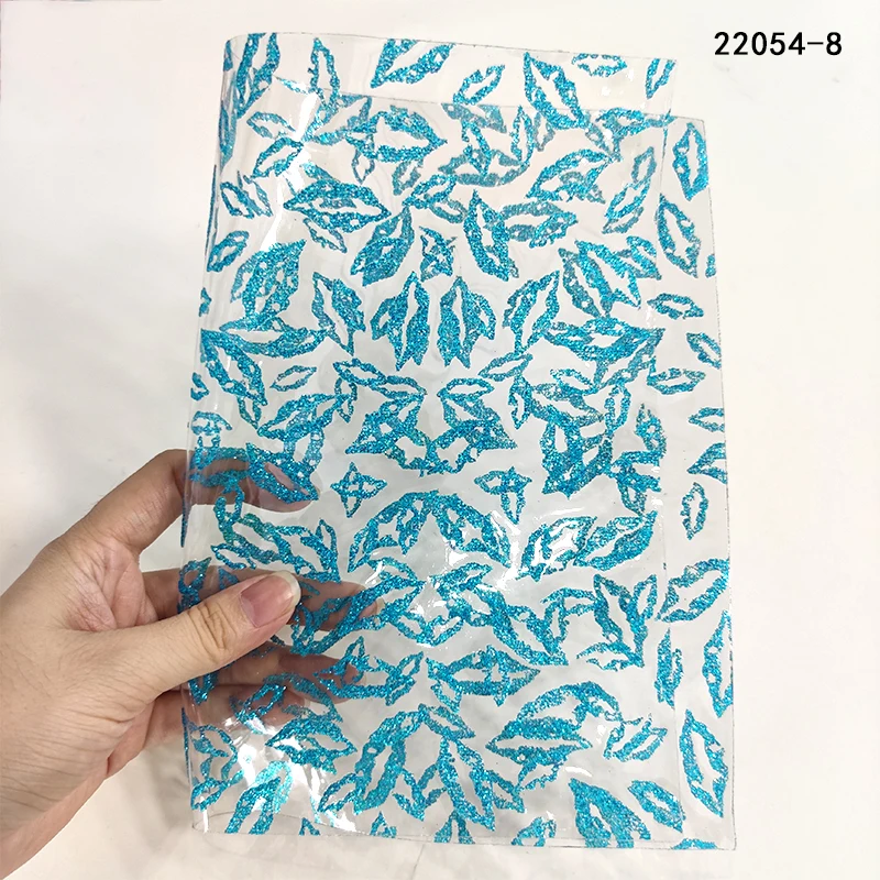 Thickness 0.8-0.9 mm Shiny transparent PVC membrane used make raincoat decoration vinyl PVC soft plastic pvc film