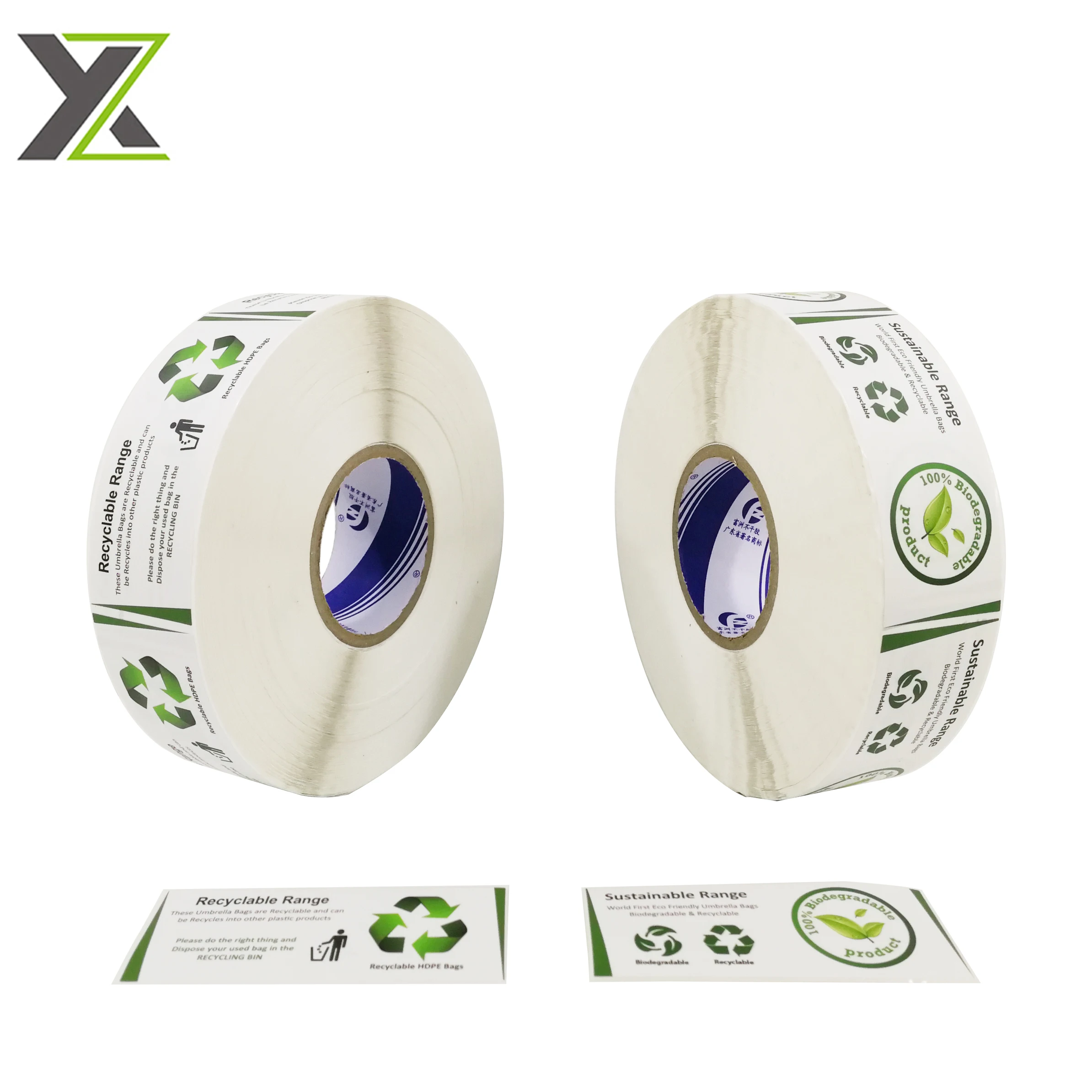 Custom printing product 3m waterproof permanent vinyl labels stickers