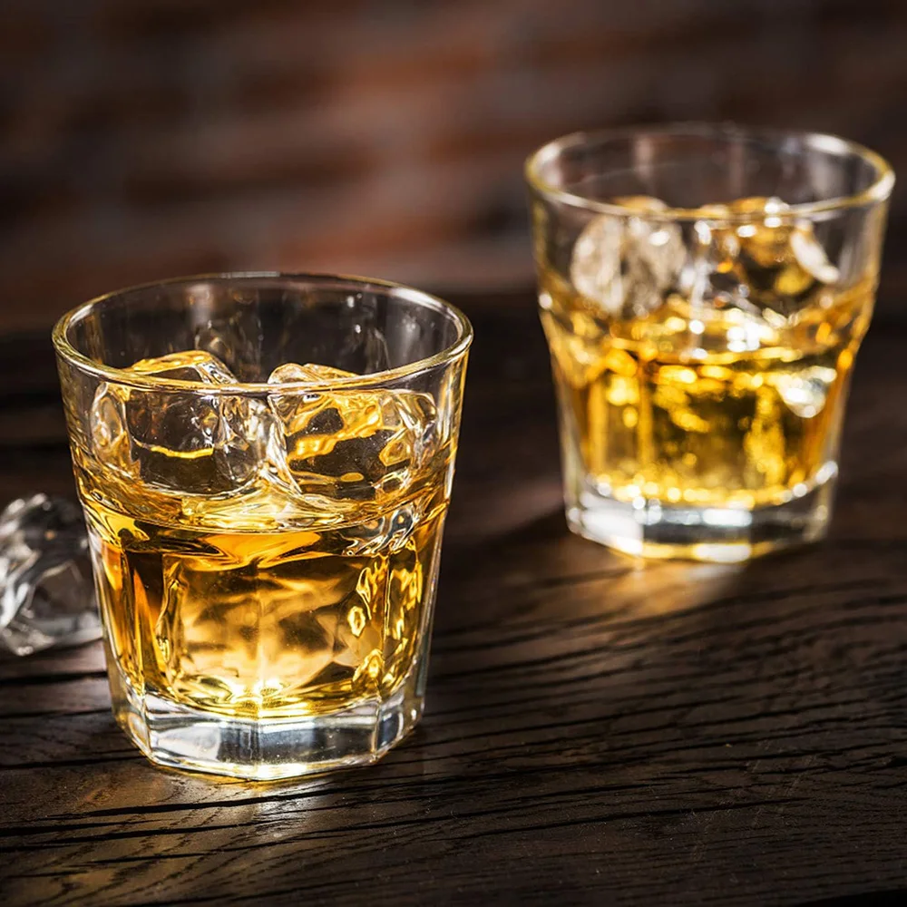 Wholesale Logo Custom Unbreakable Beer Glass Cup Short Gibraltar 4 oz Shot Glasses Whiskey Glass for Bar