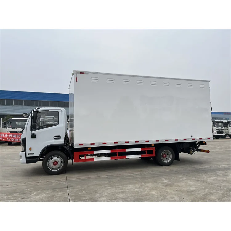 DONGFENG CAPTAIN 4x2 140HP 6 Meters Light Truck Van Truck 6-8 Ton With Tail lift