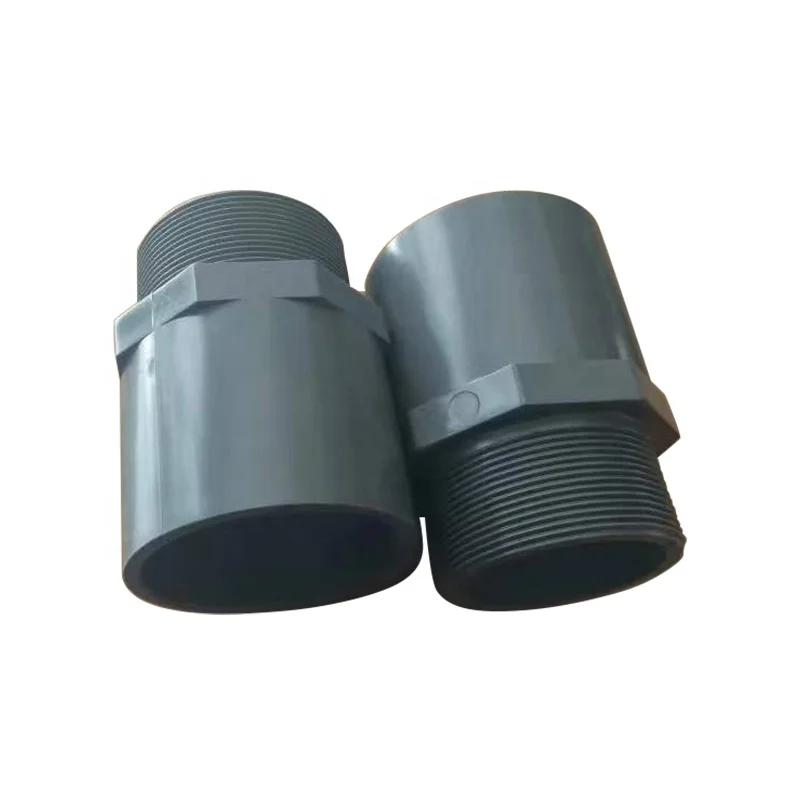 Factory Supply ABS Pipe Fitting With 1.5inch  2inch For Pipe Connection PVC Male Adapter