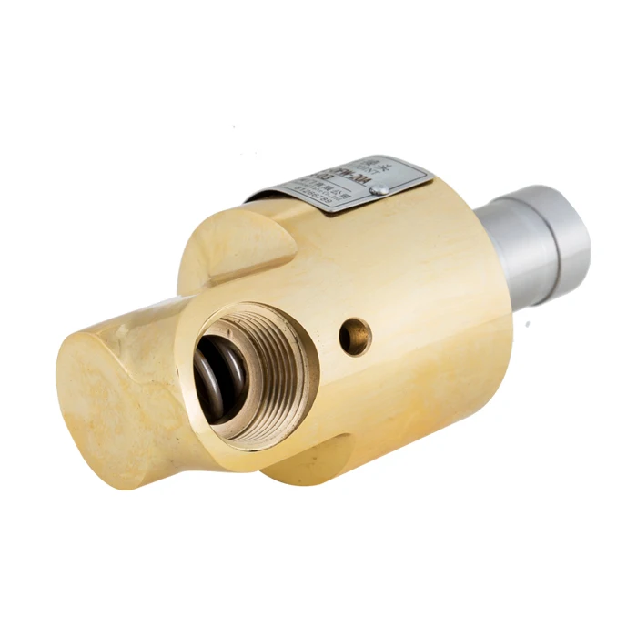 water resistant flange ball bearing rotary union rotating brass swivel joints