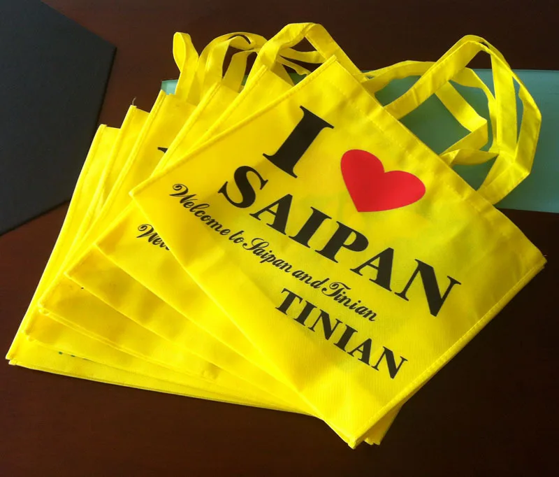 Promotional Custom Cheap Printed Image Recyclable PP Non Woven Shopping Bag Tote Gifts Bag