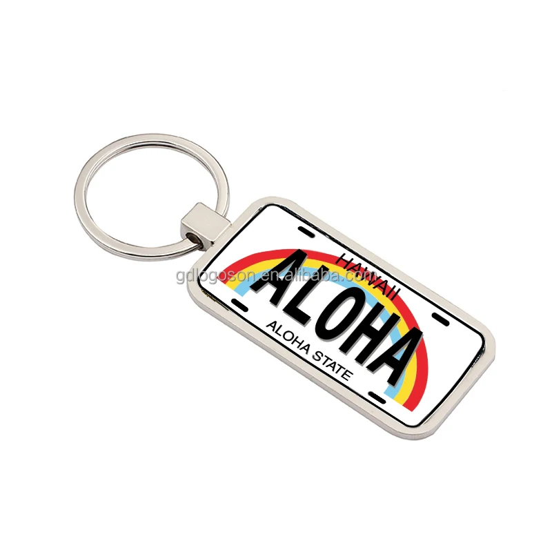 Logoson фирменные сувениры Aloha Shaka знаки руки Гавайский квадратный магнит Гавайская фольга магниты на холодильник