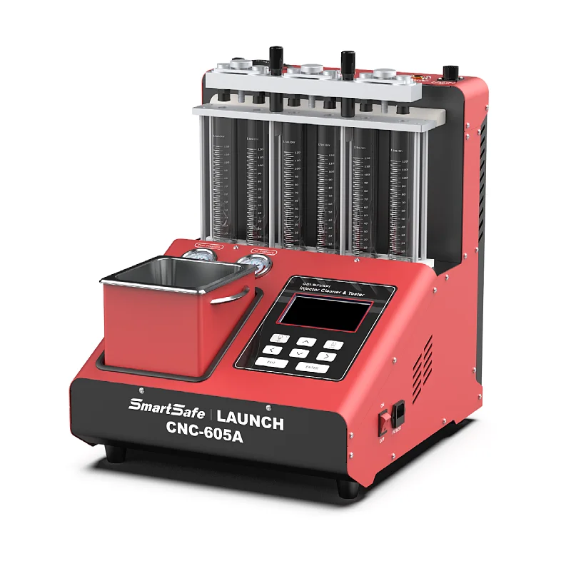 Launch CNC 605A Injector Tester Vehicle Tools GDI Cleaner Tool Fuel Injector Cleaning Machine