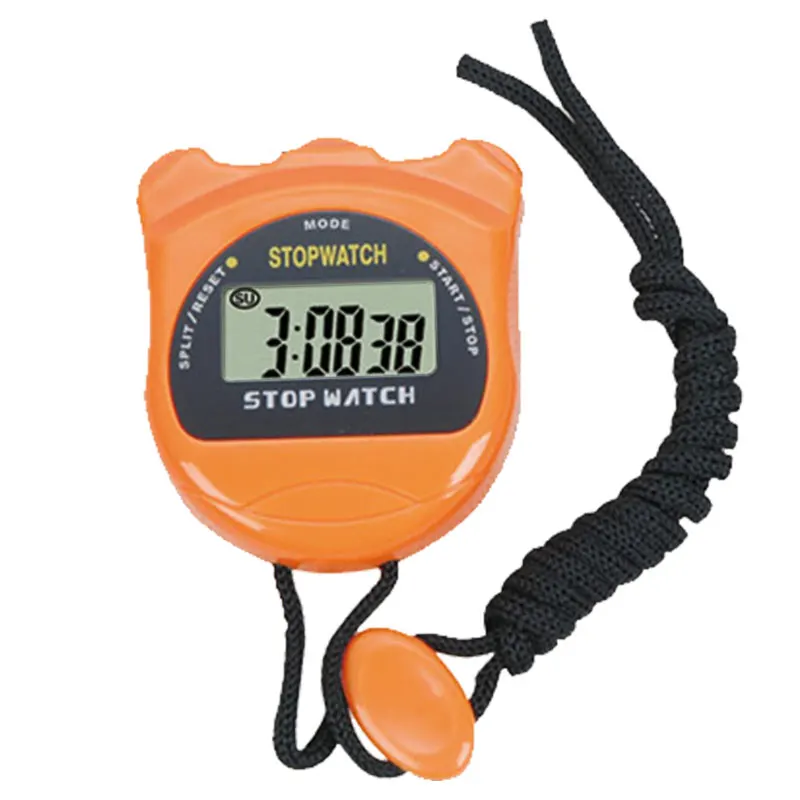 EMAF factory wholesale digital children sport stopwatch CE standard 0.01s accurate time clock fitness coach gym stopwatch timer