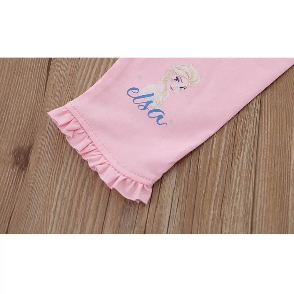 2024 Newest Kids Girls Tights Leggings White Pink Light Blue Dark Blue Ruffle Comfortable Stretch