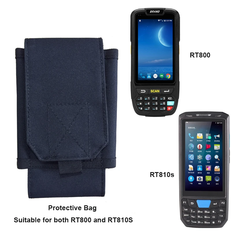 Ручной сканер штрих-кодов PDA Android терминал 1D 2D с 4G wifi BT камерой