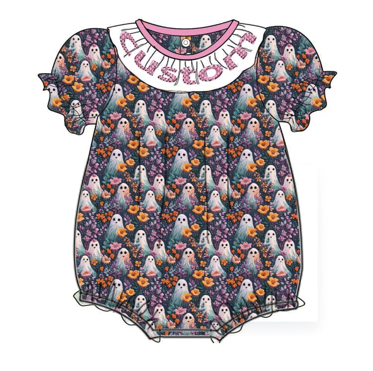 Yihui OEM Service Knitted Romper Baby Girls Clothes SleevelesS wholesale halloween pumpkin baby rompers