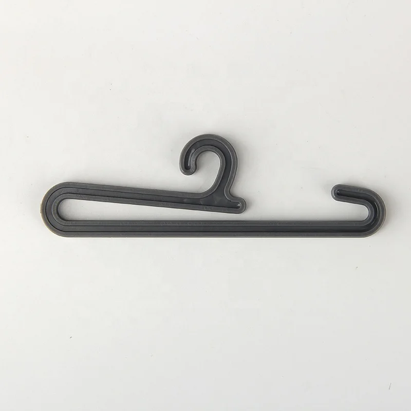 Sinicline custom black socks hanger plastic display plastic hangers for socks