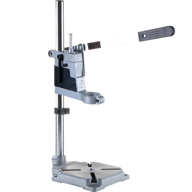 Cast iron hand drill press stand for drilling bench machine holder