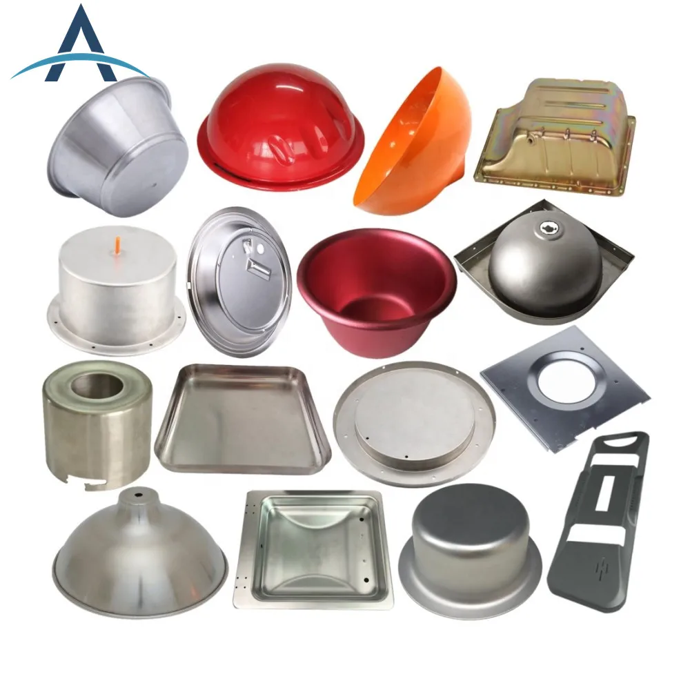 OEM ODM factory manufacture deep drawing parts stainless steel aluminum highly polished deep drawn products