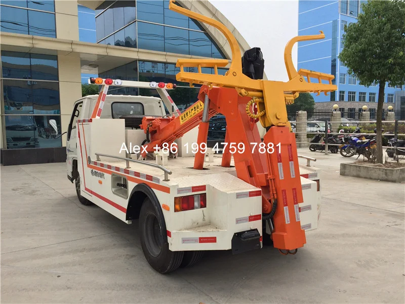 4x2 JMC RHD LHD 3 tons wrecker towing truck