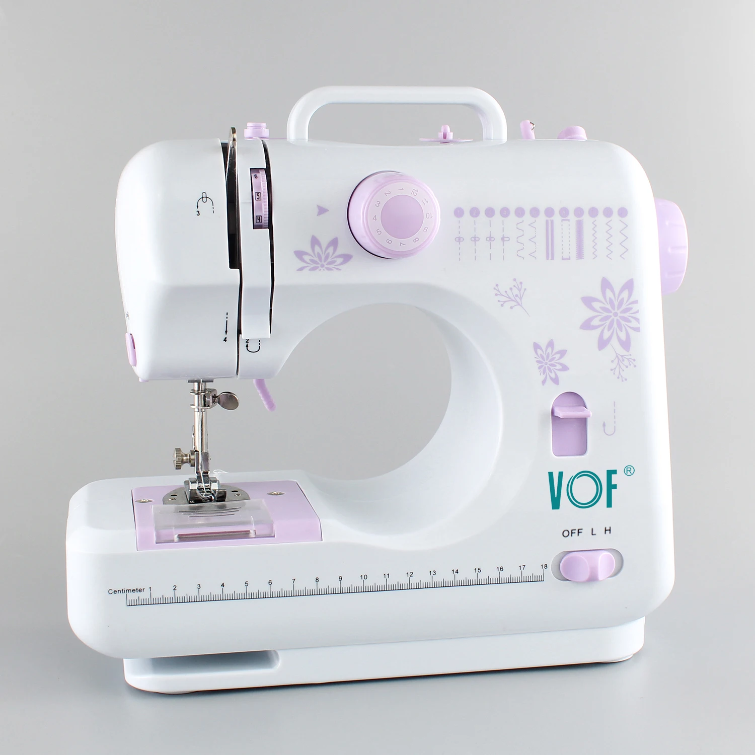 
VOF 2021Hot Sell FHSM 505G electric handheld overlock sewing machine with foot pedal 