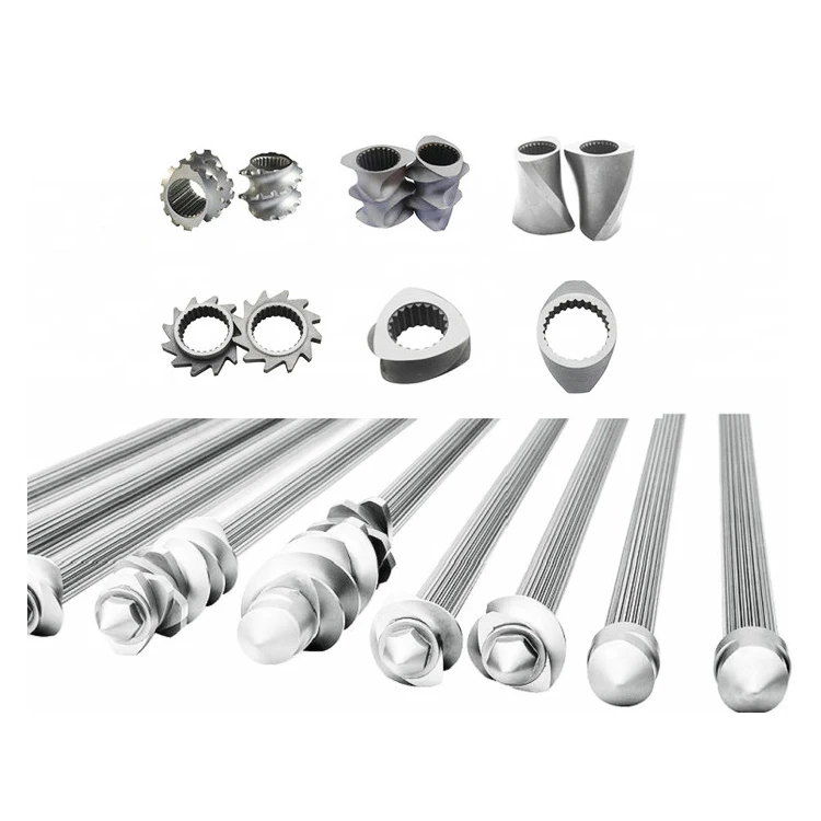 XINDA Extruder Screw and Barrel Spare Parts for Plastic Extruder Machine