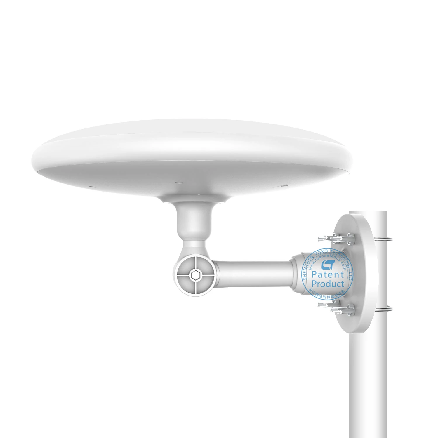 Long-distance indoor / outdoor amplifying digital TV antenna