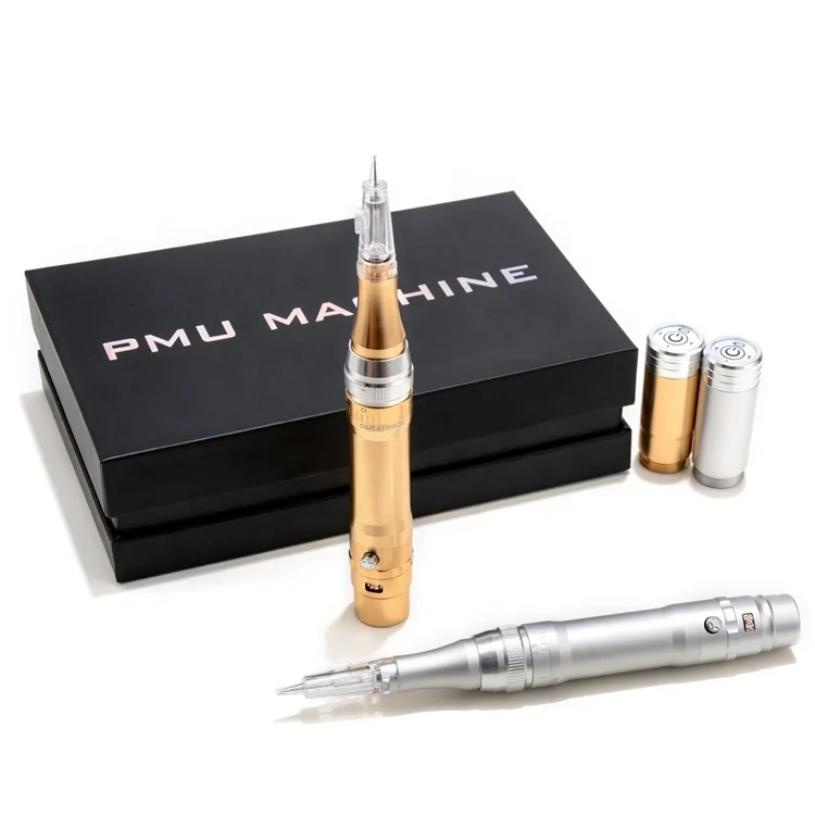 Korea Professional Wireless Tattoo Semi Permanent Makeup Make Up Eyebrow Pen Machines mts pmu for Microblading 1p 3p Needles
