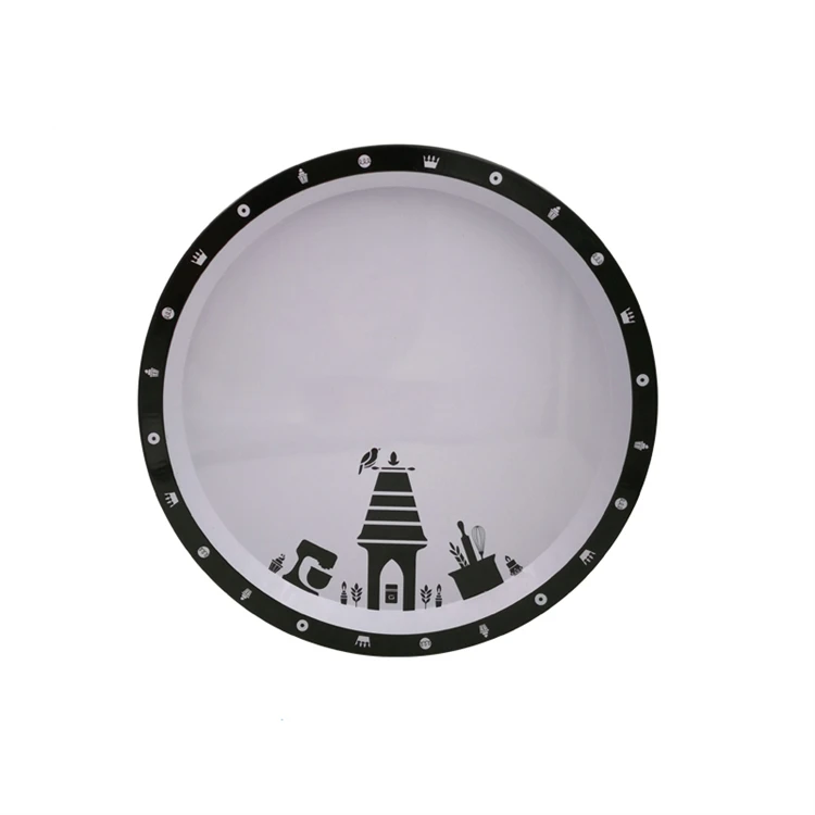 cheap price empty metal tin can body spray, tinplate box packaging gift cigar round tin tray for cookie