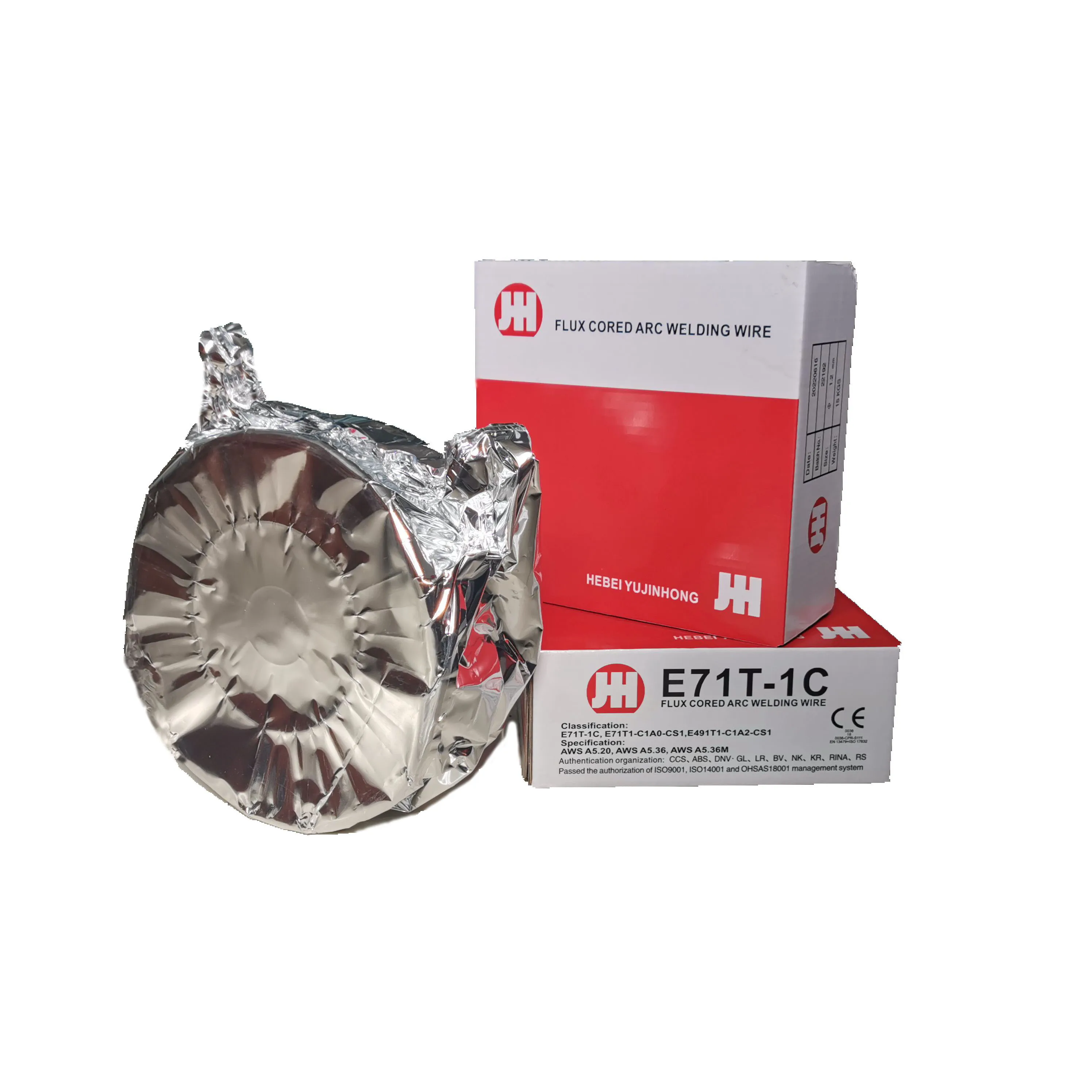 Flux cored gasless welding wire E71T-GS E71T-11 no gas FCAW MIG wire without GAS flux core wire E71T-GS 0.8mm 1.0mm 5KG