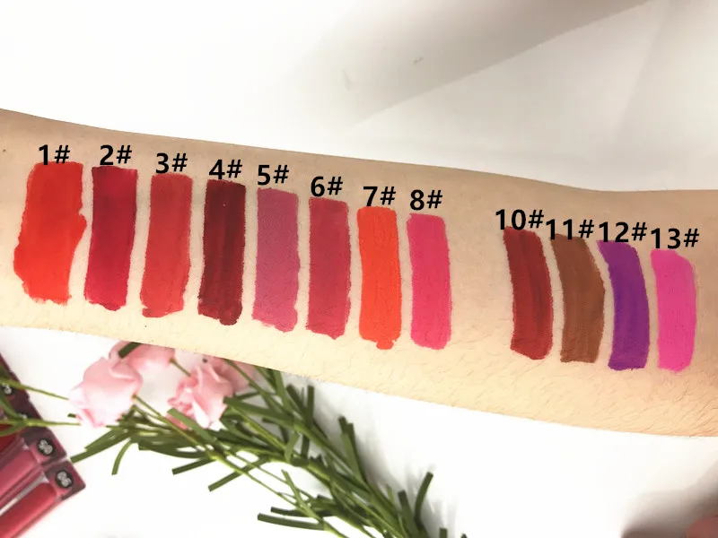 
27 colors no logo light texture waterproof long lasting nude liquid private label matte lipstick 