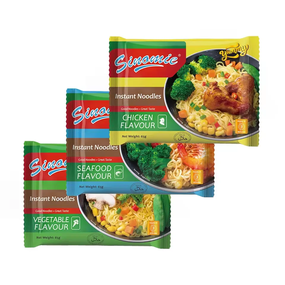 Chinese Wholesale Factory Price Delicious Best Sell Brands Soup Wheat INDOMI Flavor Bag Chicken Instant Pasta Noodles