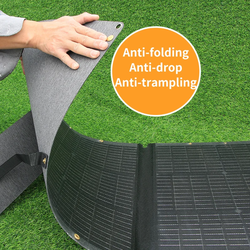 mini foldable solar panel 200w solar panel monocrystalline paneles solares For Outdoor/Camping