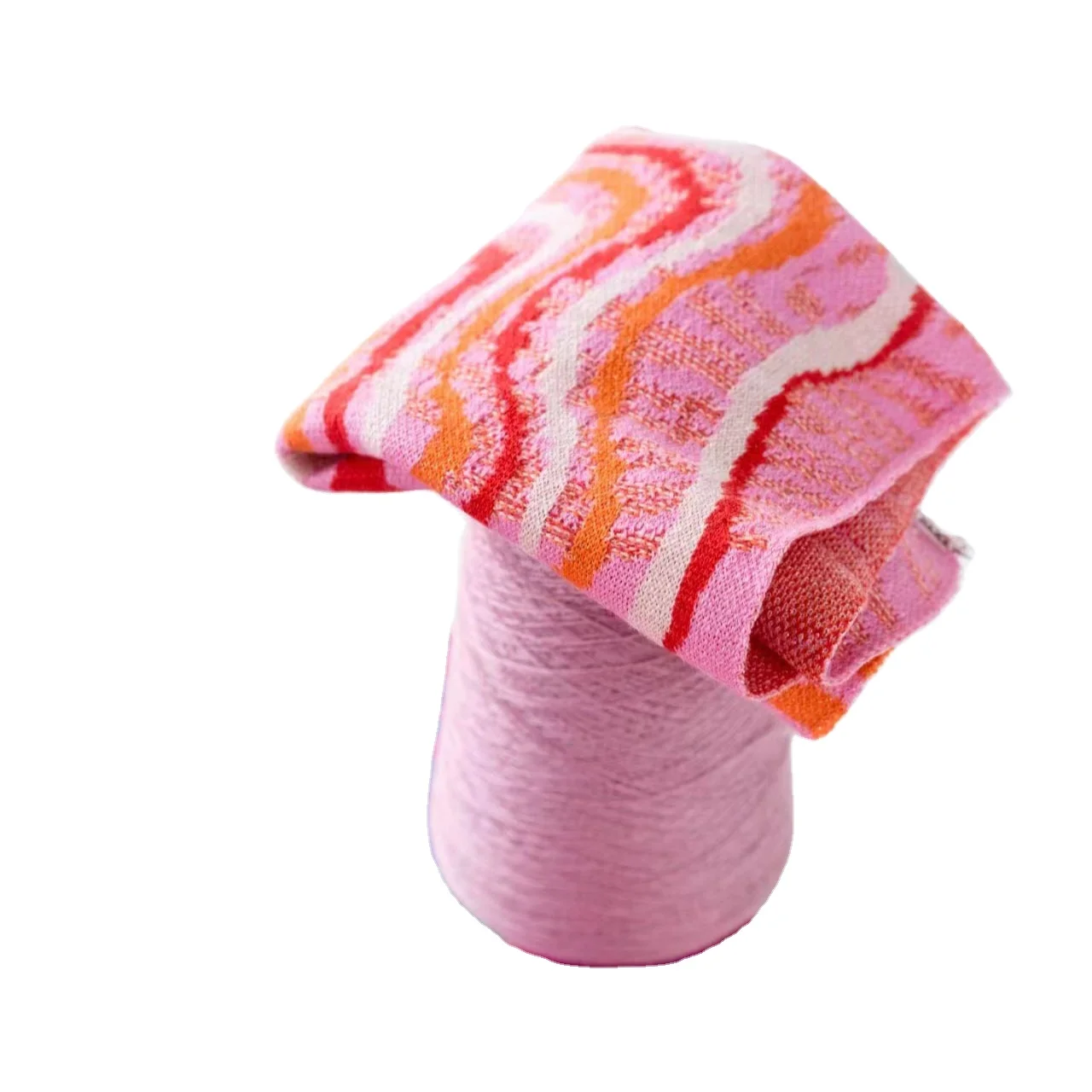 10%Polyester Knit Worsted Weight 90% Wool Yarn 1/50Nm (Core yarn) 90s Anti Shrink Strip 90% 20D/9F Natural White PBT (Filament)