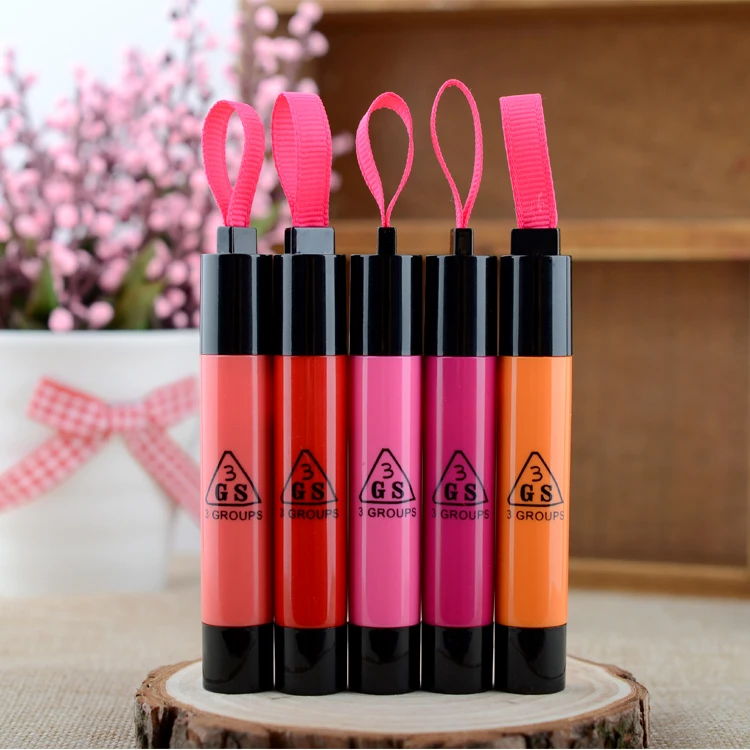 5 pcs Romantic Bear Lip Wow Gloss TATTOO Magic Peel Mask Tint Long Lasting lipgloss
