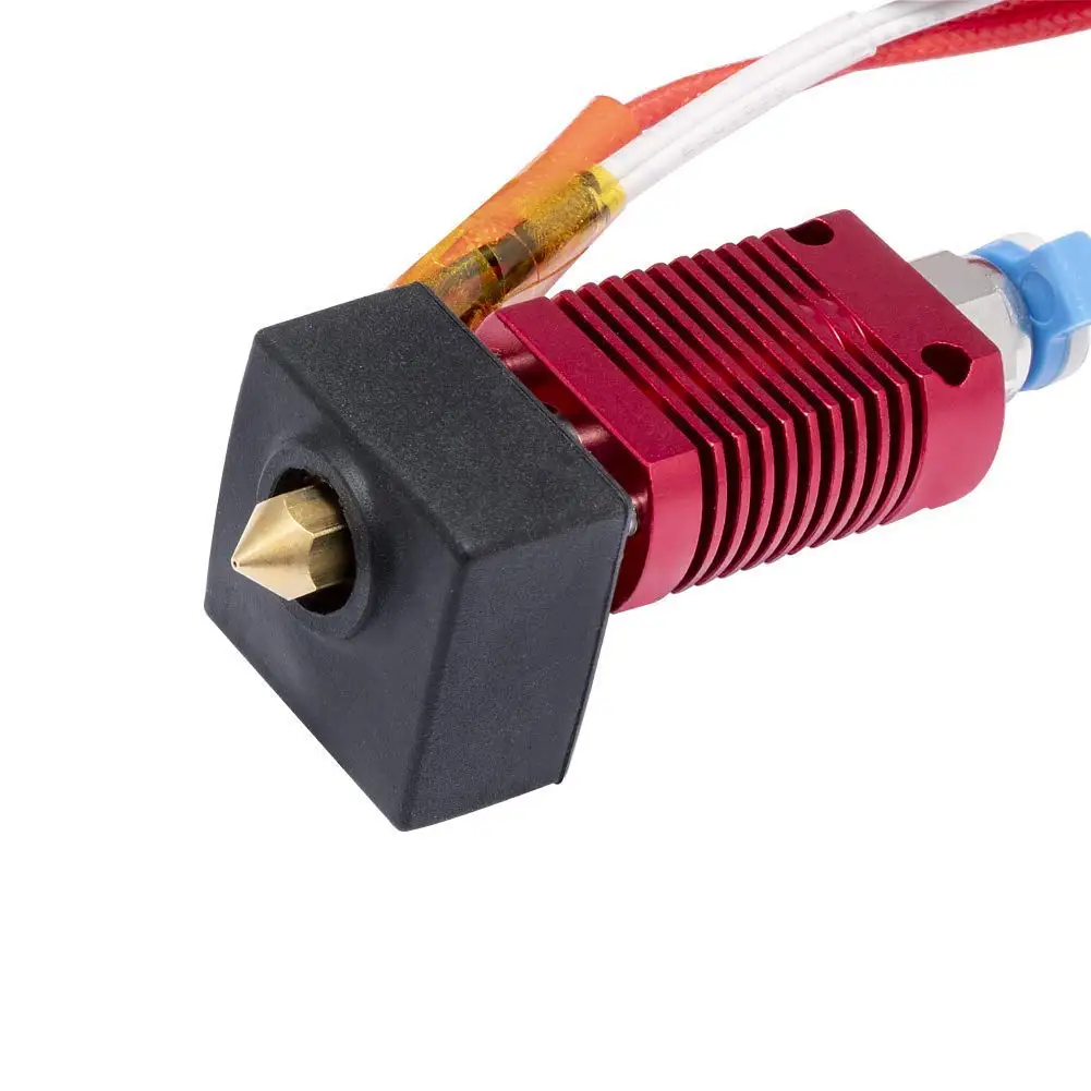 YouQi 3D Assembled Hot end Kit Extruder with Upgrade PTFE Tubing and Silicone Cover