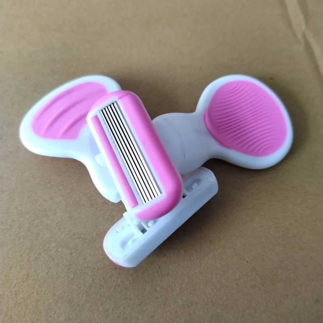 6 Blade Lady Shaving Razor Flexible Floating Head Hair Removal Shaver with a Travel Razor Case