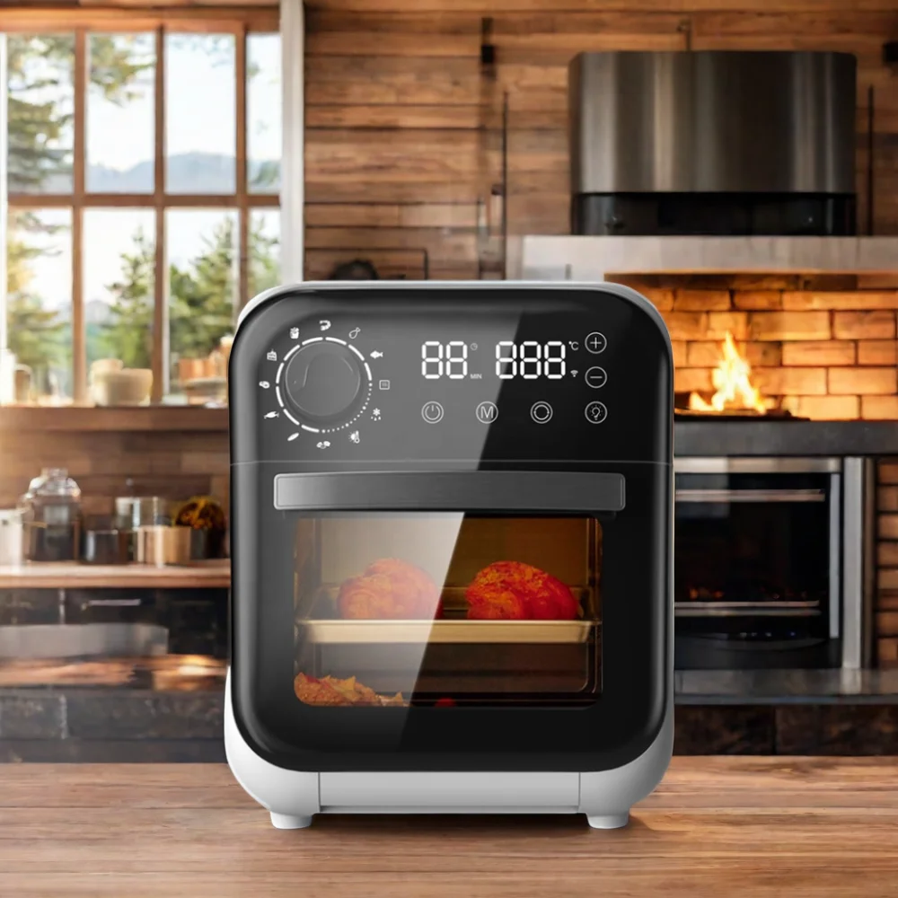Factory Wholesale Air Fryer Oven Electric Air Fryer Oven 2-in-1 Air Fryer Oven with built-in Smart Cooking Programs