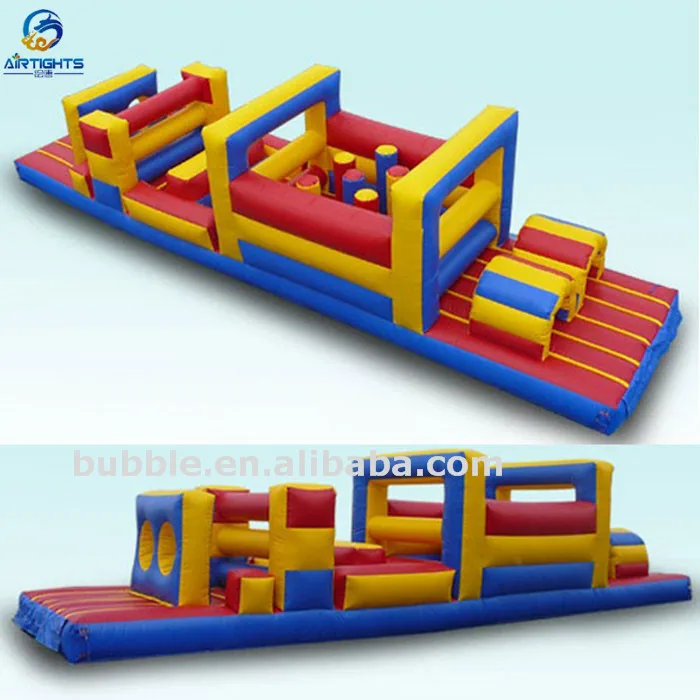Amazing Attractions Interactive Obstacle Course Inflatable Bounce Game for Renting Or Entertainment