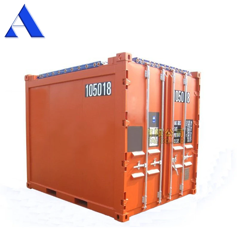 Galvanized and Painting DNV 2.7-1 10ft Open Top Offshore Containers with Sling Set