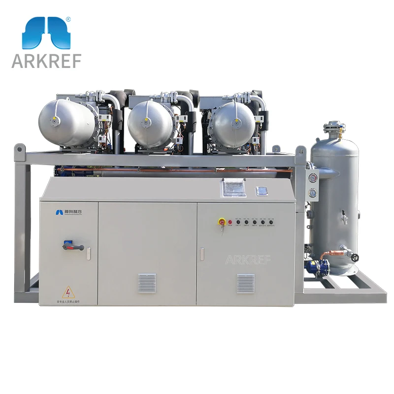 ARKREF Bitzer Screw Parallel Compressor Unit Compact Refrigeration Unit