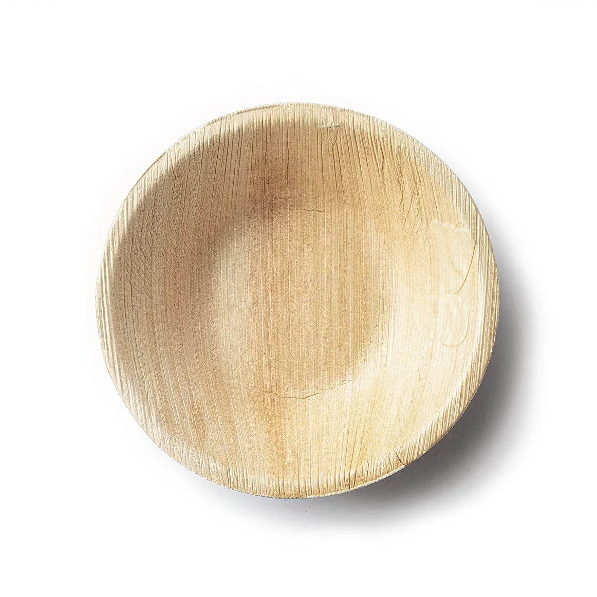 6inch disposable biodegradable compostable areca palm leaf tableware wooden plates tray deep bowl