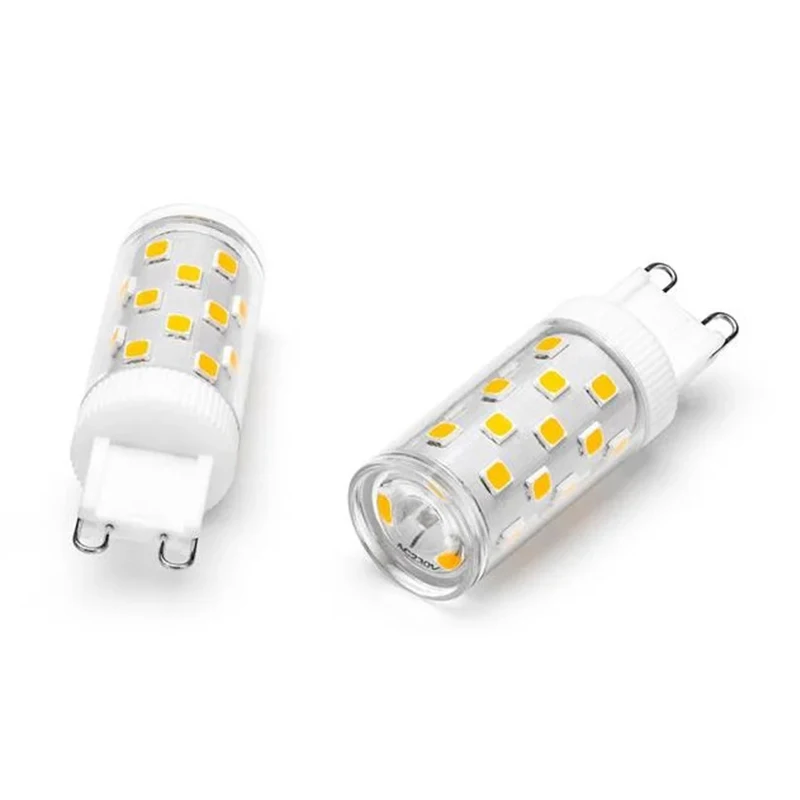 Низкая мощность высокая светоотдача керамическая светодиодная лампа G9 без мерцания с регулируемой яркостью WW NW CW Внутреннее освещение для жилых помещений