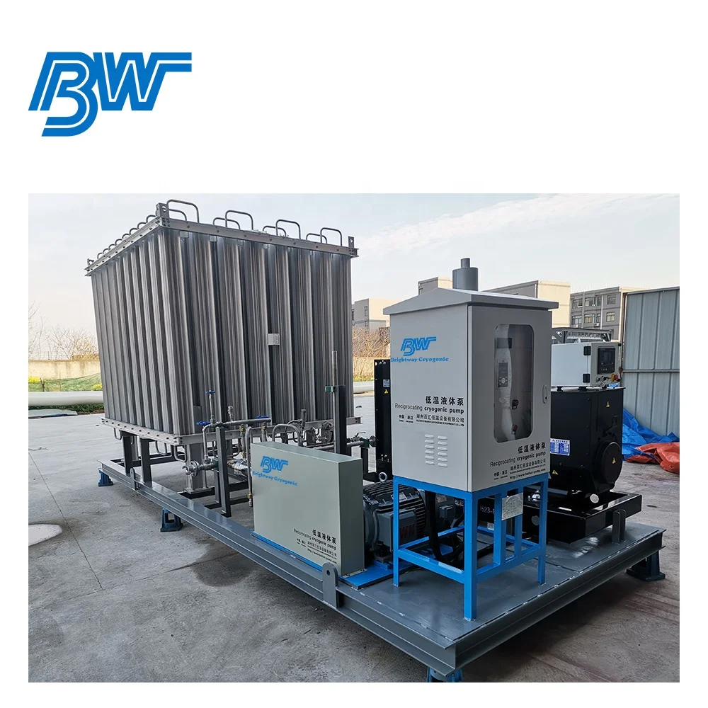 LNG High Pressure Regulating Skid Mounted