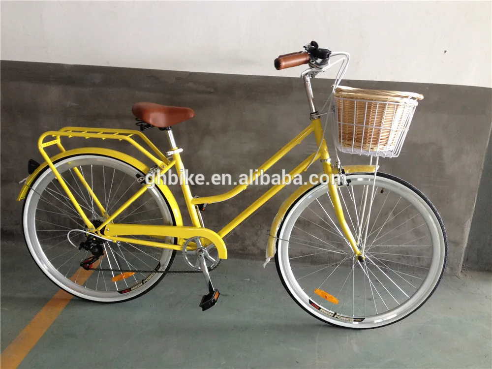 700c 6 speed factory wholesale cheap price high quality vintage ladies city bike retro urban women utility bike with basket
